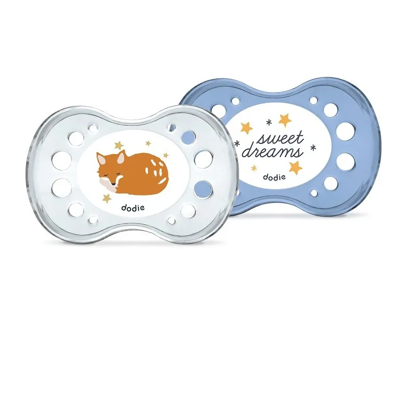 Dodie 2 Sucettes Anatomiques Nuit +6mois Lapin Dodie 2 Sucettes Anatomiques Nuit +6mois Lapin