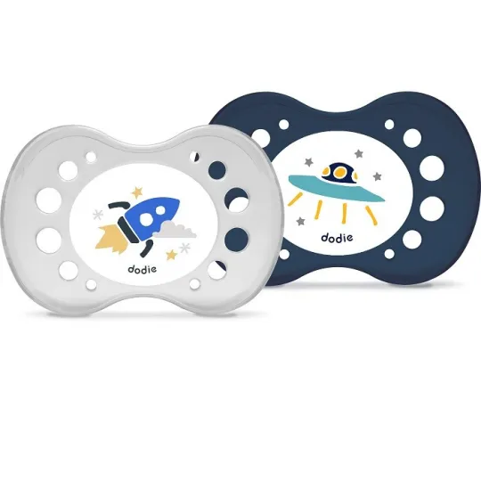 Dodie 2 Sucettes Anatomiques Nuit +6mois Ours Dodie 2 Sucettes Anatomiques Nuit +6mois Ours