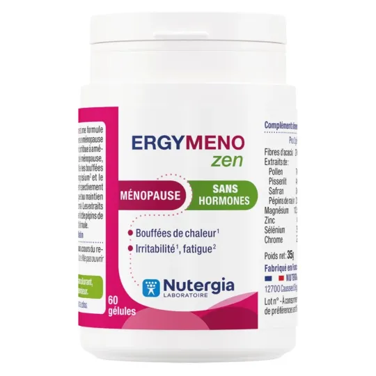 Nutergia ErgyMeno ZEN 60 gelules Nutergia ErgyMeno ZEN 60 gelules