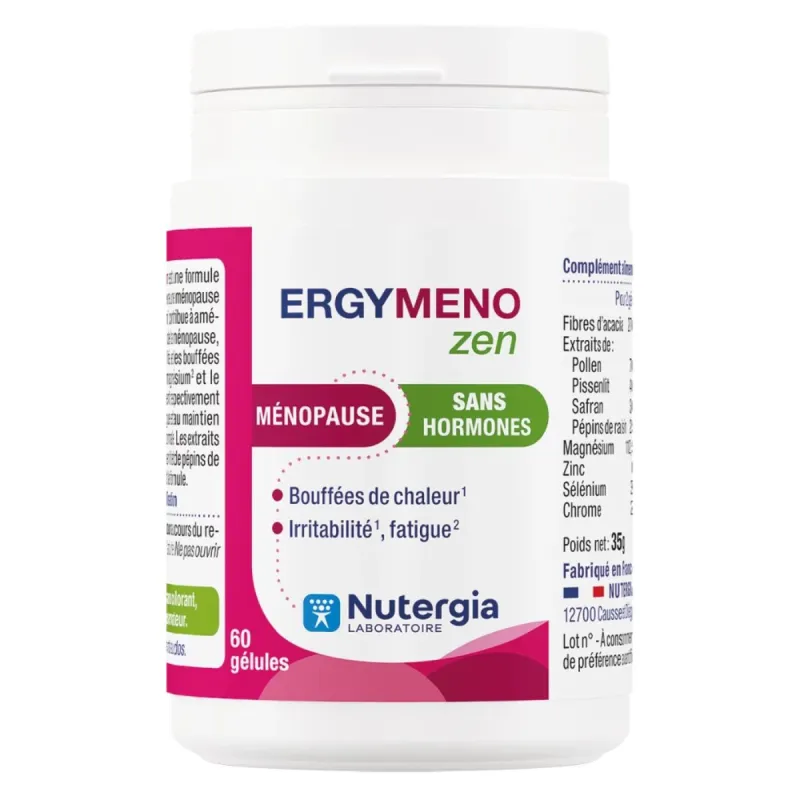 Nutergia ErgyMeno ZEN 60 gelules Nutergia ErgyMeno ZEN 60 gelules