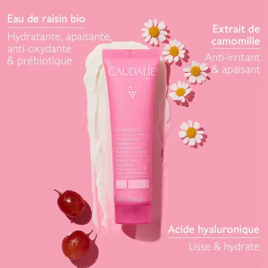 Caudalie VinoHydra Crème Sorbet Hydratante 60ml Caudalie VinoHydra Crème Sorbet Hydratante 60ml