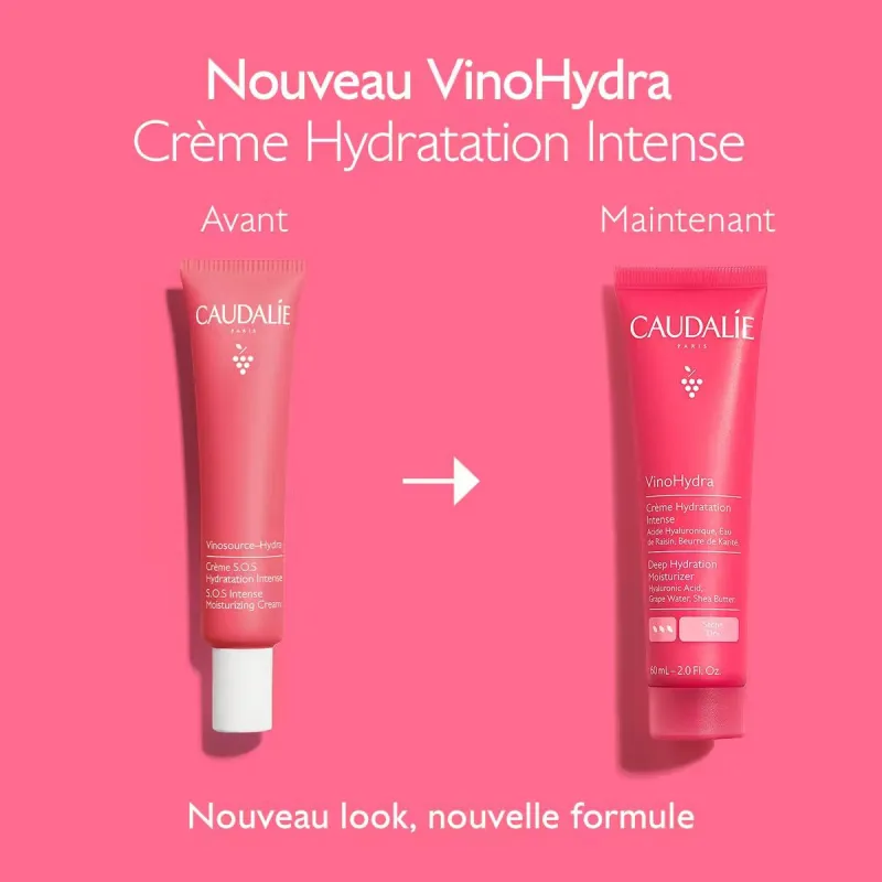 Caudalie VinoHydra Crème Hydratation Intense 60ml Caudalie VinoHydra Crème Hydratation Intense 60ml