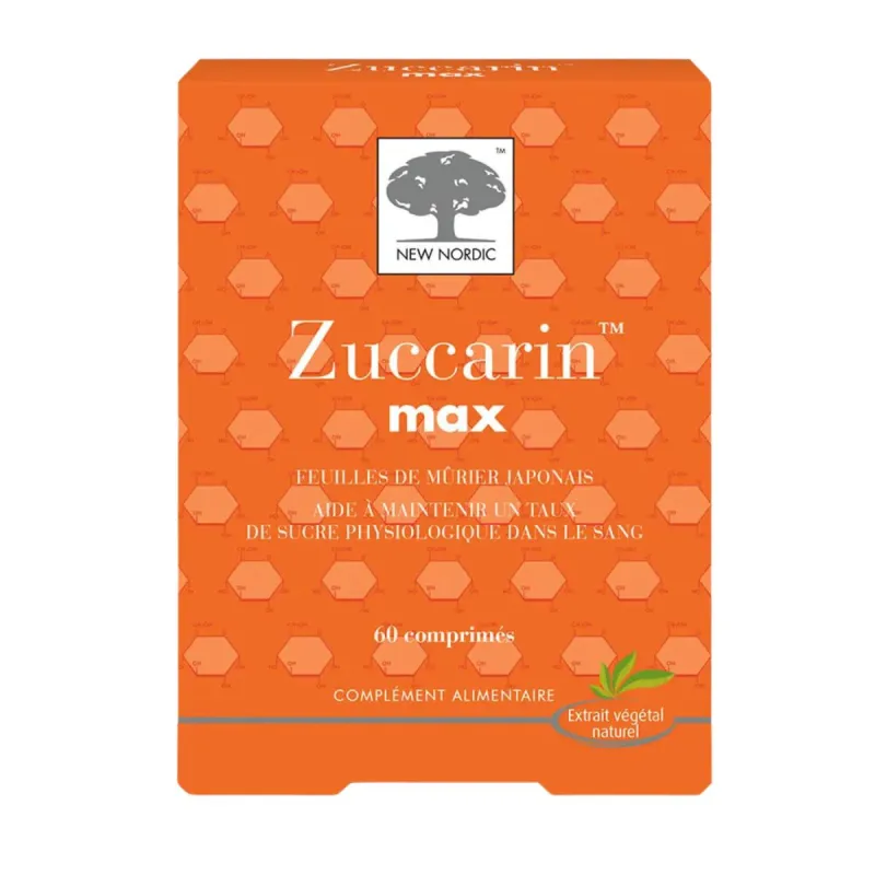 New Nordic Zuccarin Max 60 comprimés