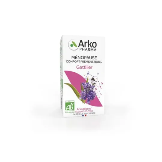 Arkopharma Arkogélules Gattilier Bio 60 gélules Arkopharma Arkogélules Gattilier Bio 60 gélules