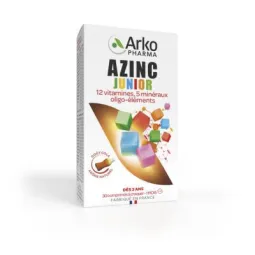 Arkopharma Azinc Junior Goût Cola 30 comprimés à croquer