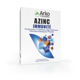 Arkopharma Azinc Immunité 30cp