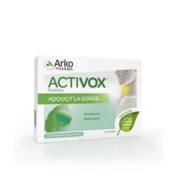 Activox Menthe Eucalyptus Pastilles Sans Sucre