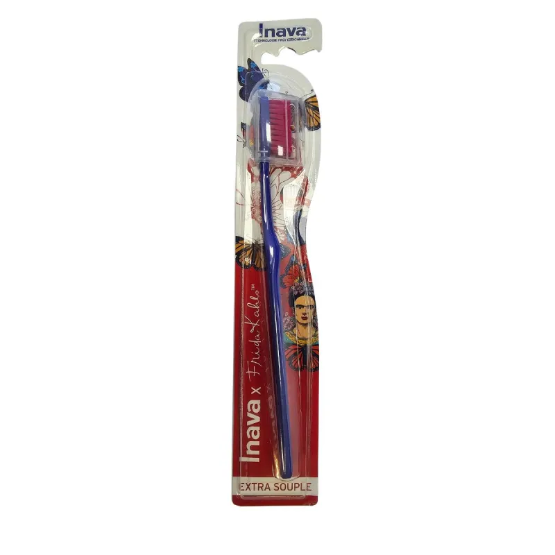 Inava Brosse à Dents Extra Souple Frida Kalho Inava Brosse à Dents Extra Souple Frida Kalho