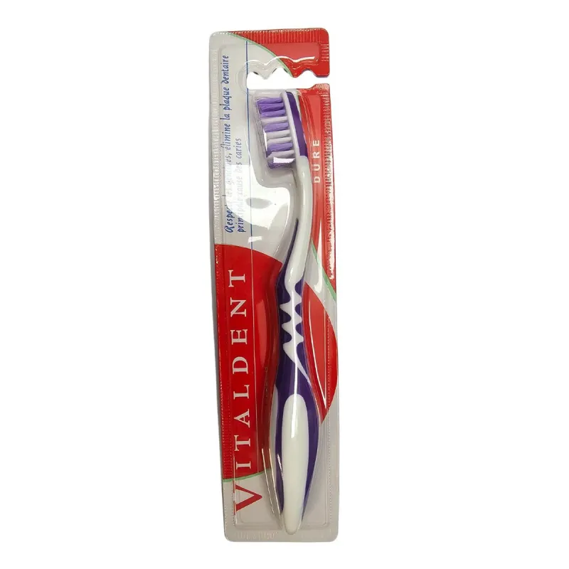 Vitaldent Brosse à Dents Dure Vitaldent Brosse à Dents Dure