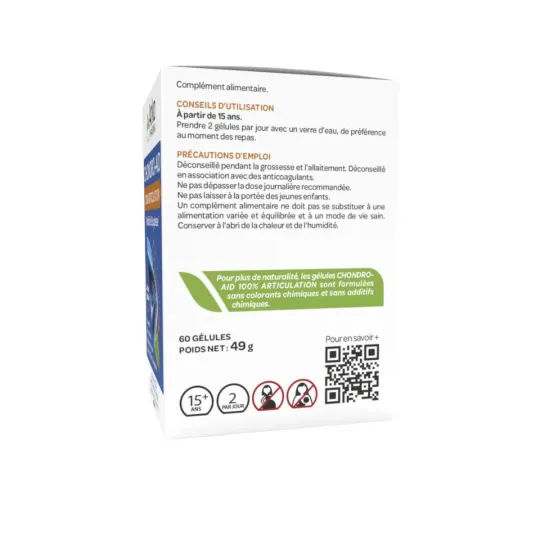 Chondro-Aid 100% Articulation 60 gélules