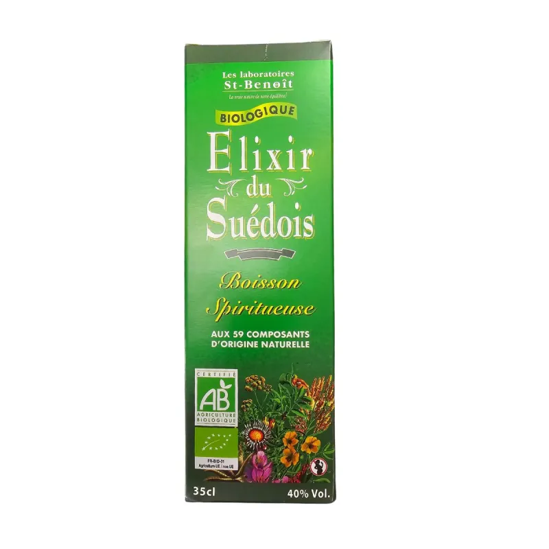 Elixir du Suédois 40% Bio 350ml