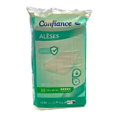 Confiance 30 Alèses 5 Gouttes 30X40Cm