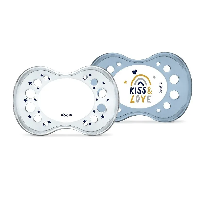 Dodie 2 Sucettes Anatomiques Nuit +6mois Ours Dodie 2 Sucettes Anatomiques Nuit +6mois Ours