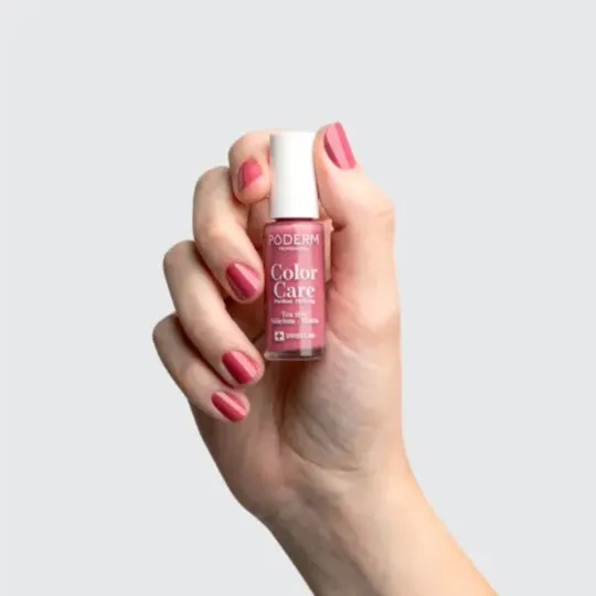 Poderm Vernis Color Care Mycose de l'Ongle 8ml Bois de Rose