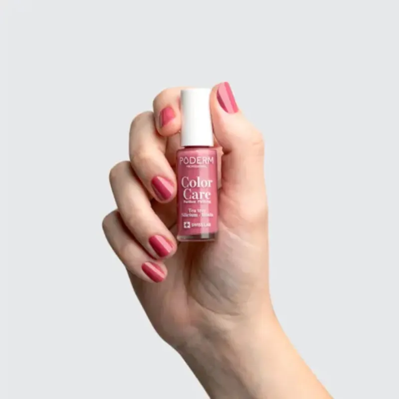 Poderm Vernis Color Care Mycose de l'Ongle 8ml Bois de Rose