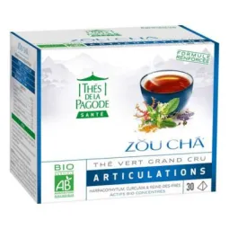 Thés de la Pagode Zou Cha bio articulation 30 sachets