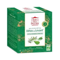 Thés de la Pagode Infusion Détox du Levant 18 sachets
