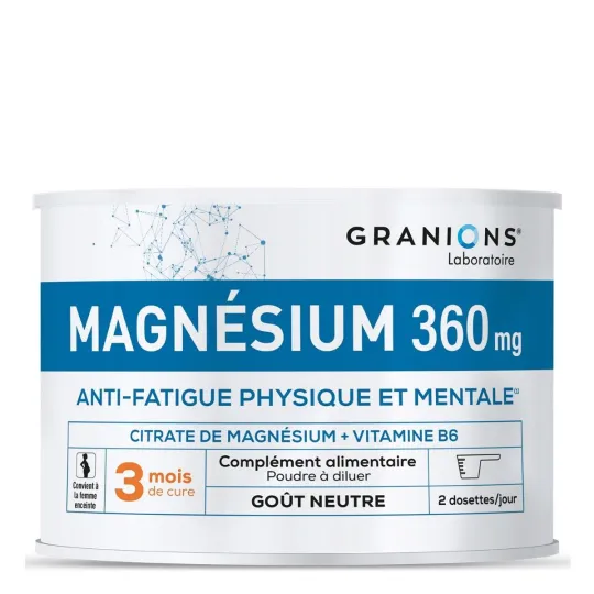Granions Magnésium 360mg 210g