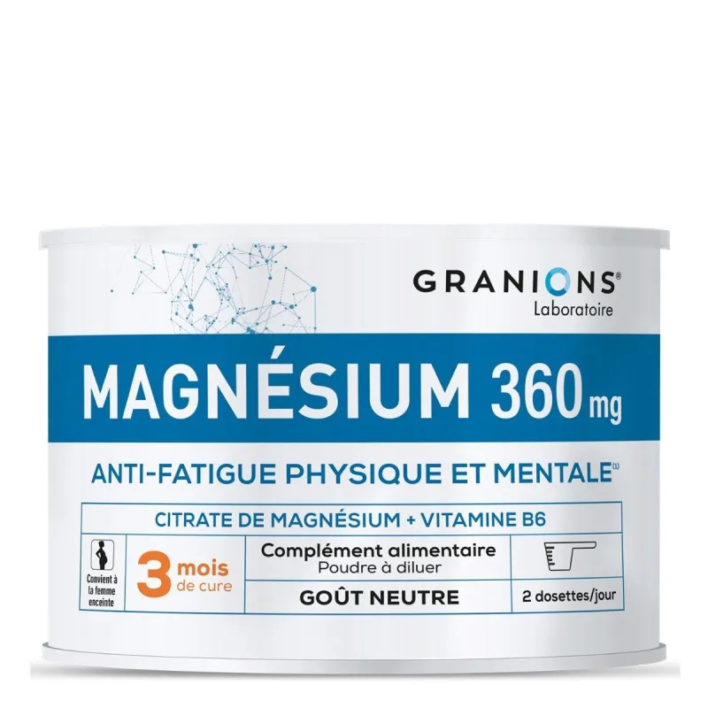 Granions Magnésium 360mg 210g