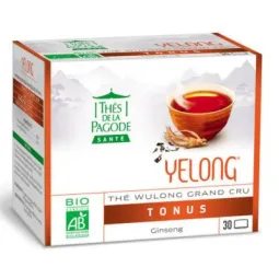 Thés de la Pagode Yelong Energie bio 30 sachets