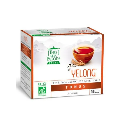 Thés de la Pagode Yelong Energie bio 30 sachets Thés de la Pagode Yelong Energie bio 30 sachets