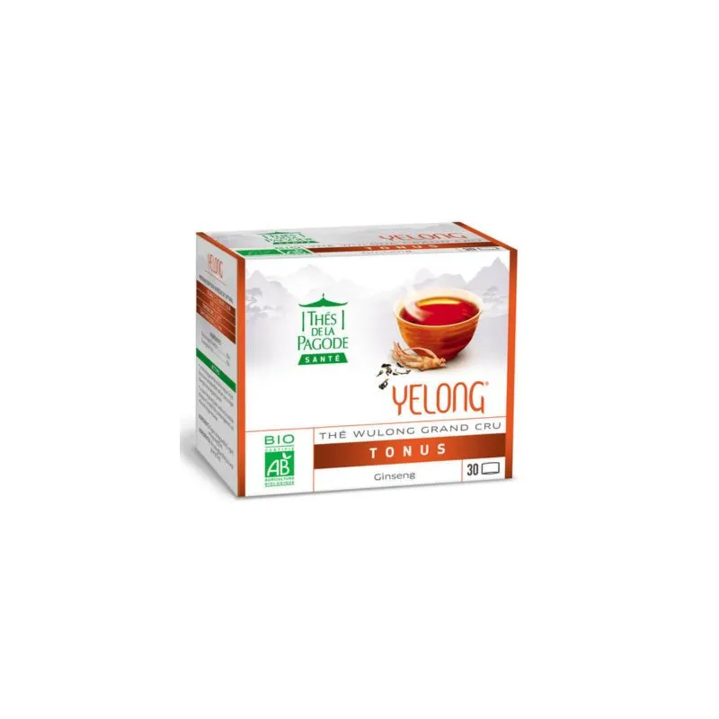 Thés de la Pagode Yelong Energie bio 30 sachets Thés de la Pagode Yelong Energie bio 30 sachets