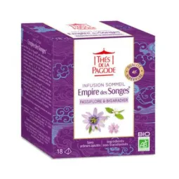 Thés de la Pagode Empire des Songes Bio 18 sachets