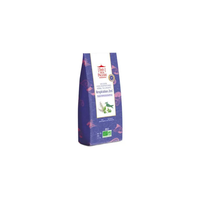 Thés de la Pagode Infusion Respiration Zen Bio 60g