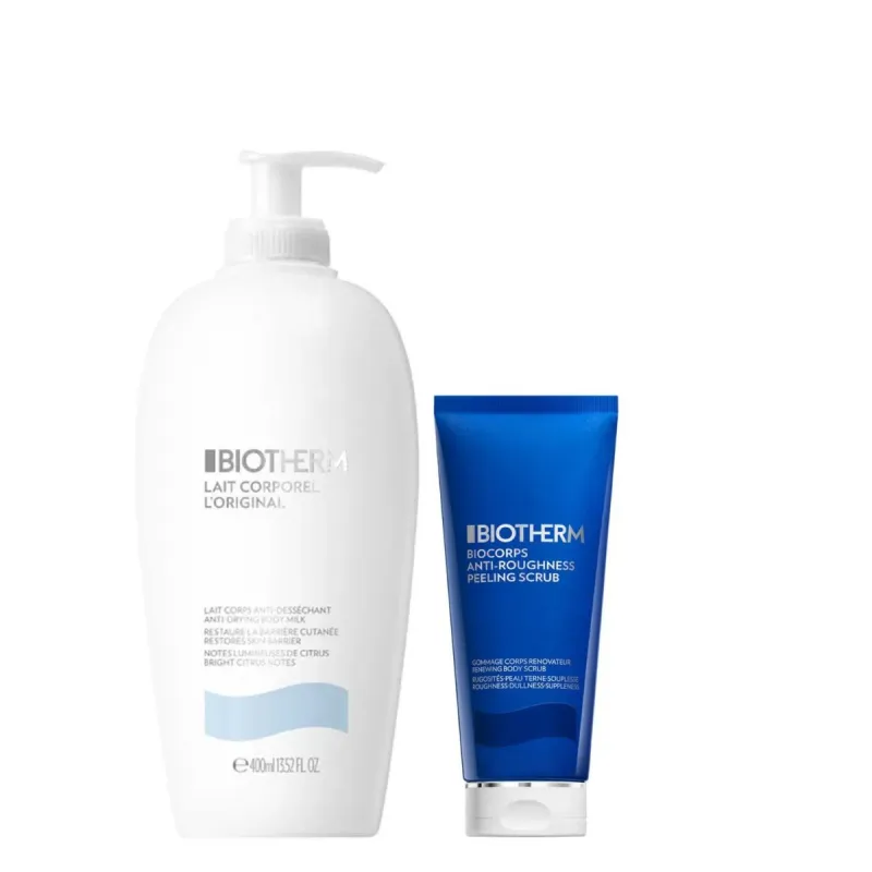 Biotherm Lait Corps + Biocorps Gommage Corps 50ml OFFERT Biotherm Lait Corps + Biocorps Gommage Corps 50ml OFFERT