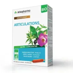 Arkofluides Articulations Bio 20 ampoules