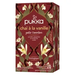 Pukka Chaï Vanille Bio 20 Sachets