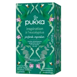 Pukka Inspiration à l'Eucalyptus Bio 20 Sachets