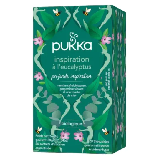 Pukka Inspiration à l'Eucalyptus Bio 20 Sachets Pukka Inspiration à l'Eucalyptus Bio 20 Sachets