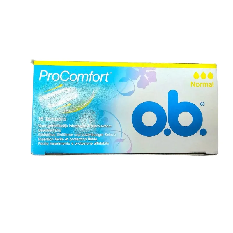 OB Procomfort 16 Tampons Normal OB Procomfort 16 Tampons Normal