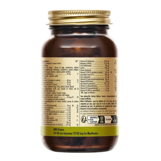 Solgar Kangavites Enfants Arôme Tropical 60 comprimés Solgar Kangavites Enfants Arôme Tropical 60 comprimés