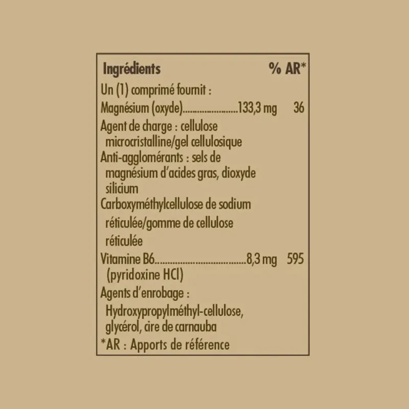 Solgar Magnésium et Vitamine B6 100 Comprimés
