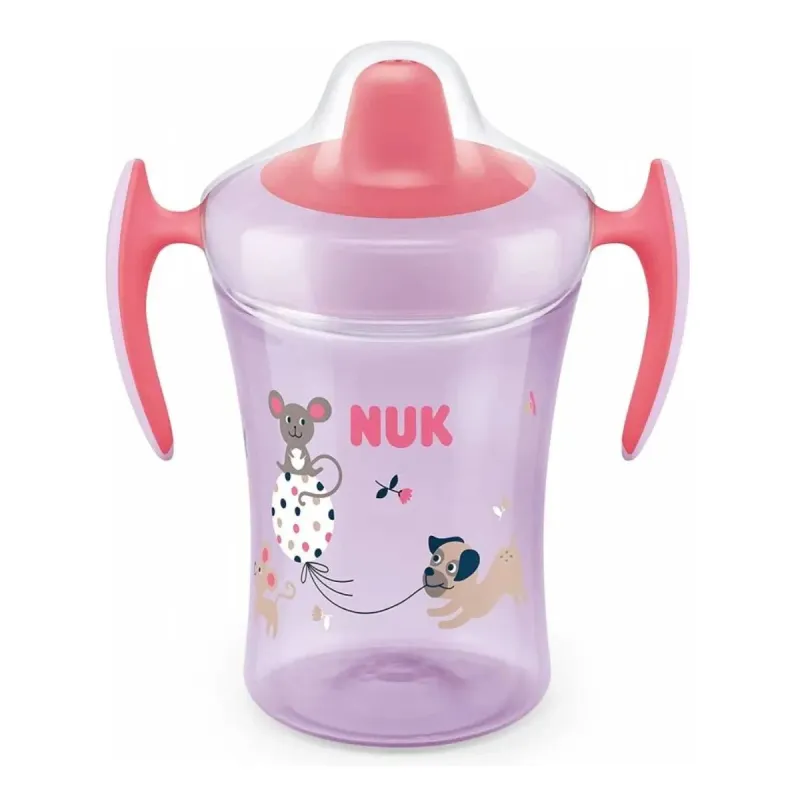 Nuk Trainer Cup +6mois 230ml-Rouge Nuk Trainer Cup +6mois 230ml-Rouge
