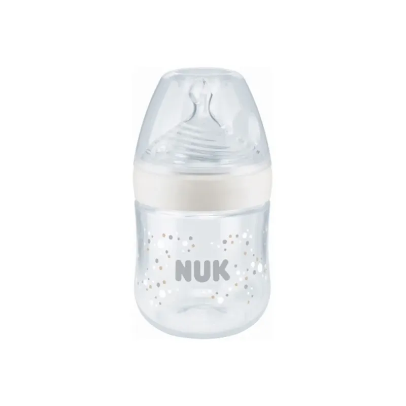 Nuk Nature Sens Biberon 150ml Taille S Blanc