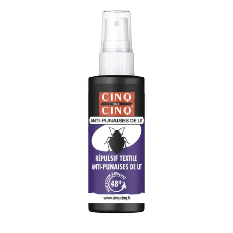 Cinq sur Cinq Spray Répulsif Anti-punaises de lit 50ml