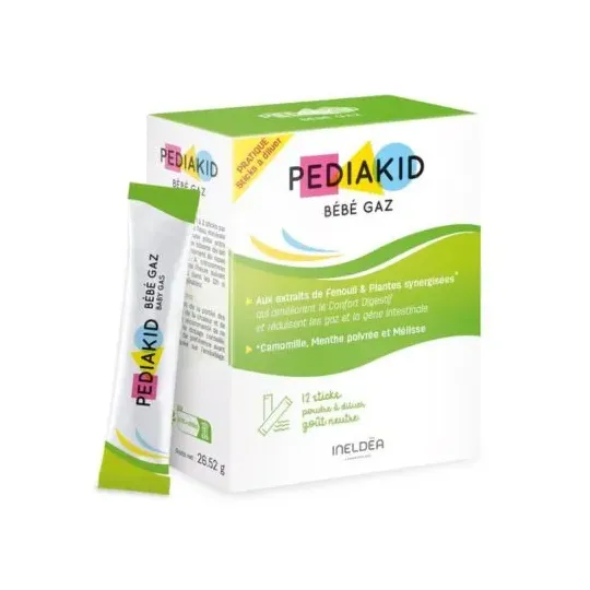 Pediakid Bébé Gaz 12 sticks