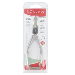 Pince Pédicure Double Becs Acier Inoxydable 13.5cm