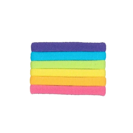 Beter 6 Elastiques à Cheveux Colorés