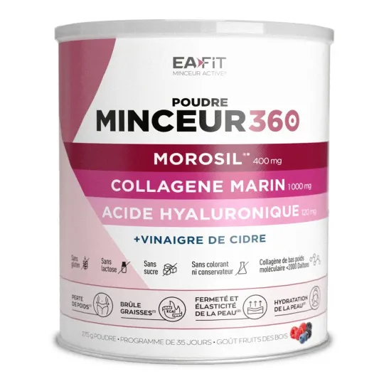 EAfit Poudre Minceur 360 275g EAfit Poudre Minceur 360 275g