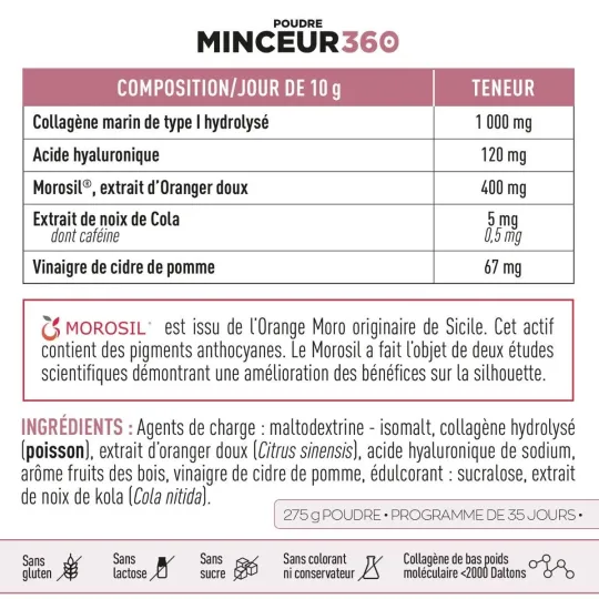 Eafit Poudre Minceur 360 275g Eafit Poudre Minceur 360 275g