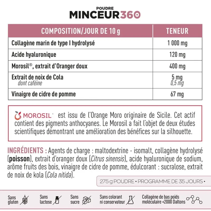 Eafit Poudre Minceur 360 275g Eafit Poudre Minceur 360 275g