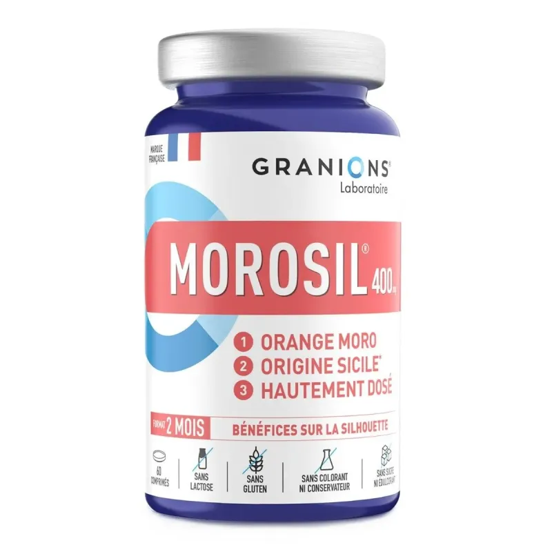 Granions Morosil 400mg 60 comprimés Granions Morosil 400mg 60 comprimés