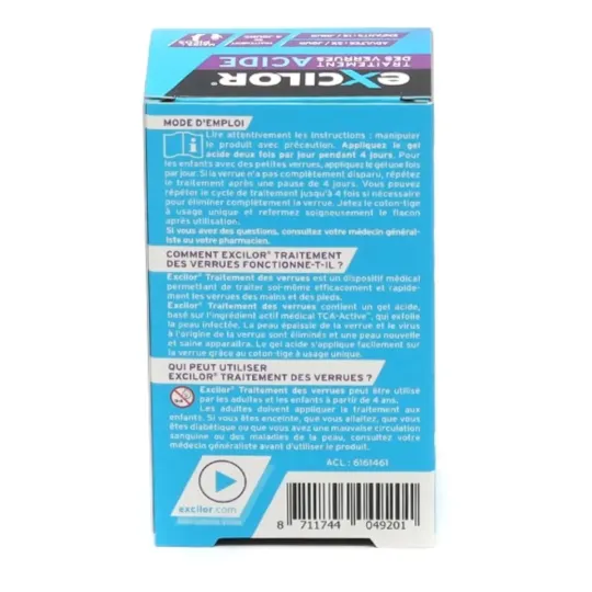 Excilor Acide Traitement des Verrues 4ml