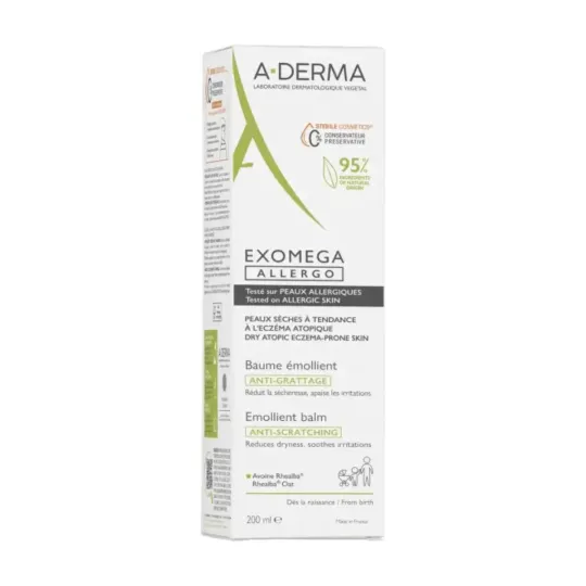 A-derma Exomega Allergo Baume Emollient 40ml A-derma Exomega Allergo Baume Emollient 40ml