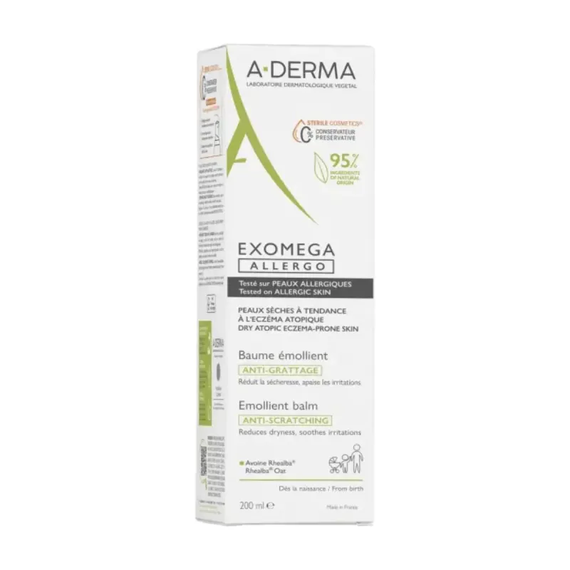 A-derma Exomega Allergo Baume Emollient 40ml A-derma Exomega Allergo Baume Emollient 40ml