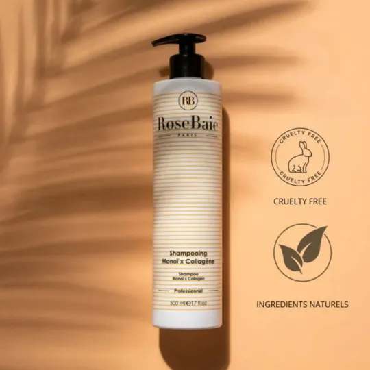 RoseBaie Monoï Collagène Shampooing 500ml